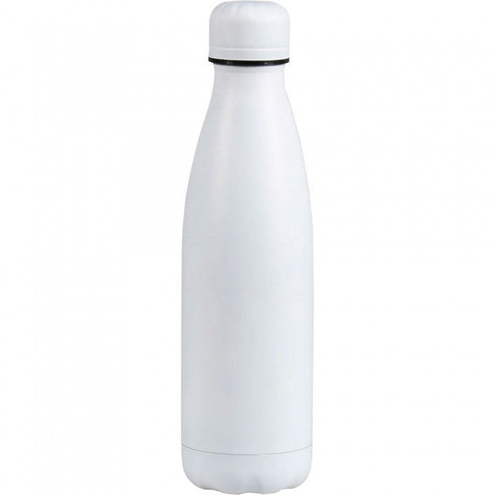 500 ml Beyaz Metal Termos – Lazer Baskılı Promosyon Termos